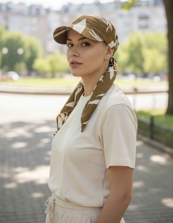 PAÑOLETA CON VISERA CELINE