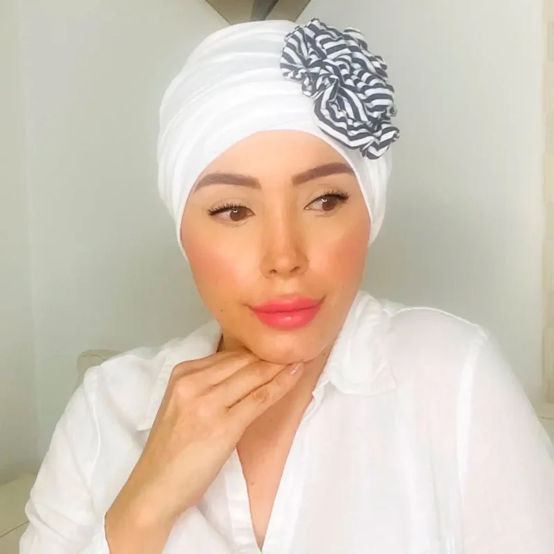Turbante Edilia pelucas rossy turbantes oncologicos en bogota