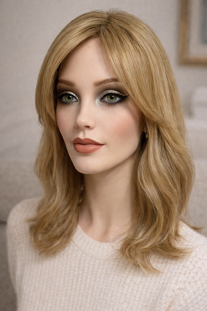 PELUCA CARLA SIN SIMULACIÓN DE CRÁNEO