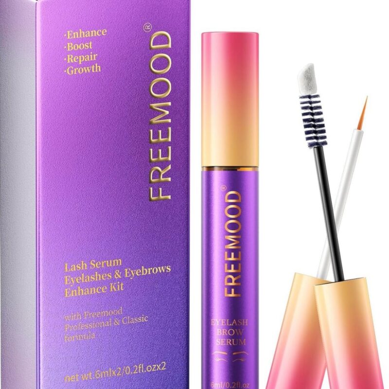 Serum para Cejas y Pestañas FREEMOOD – Fortalece, Repara y Estimula el Crecimiento Natural