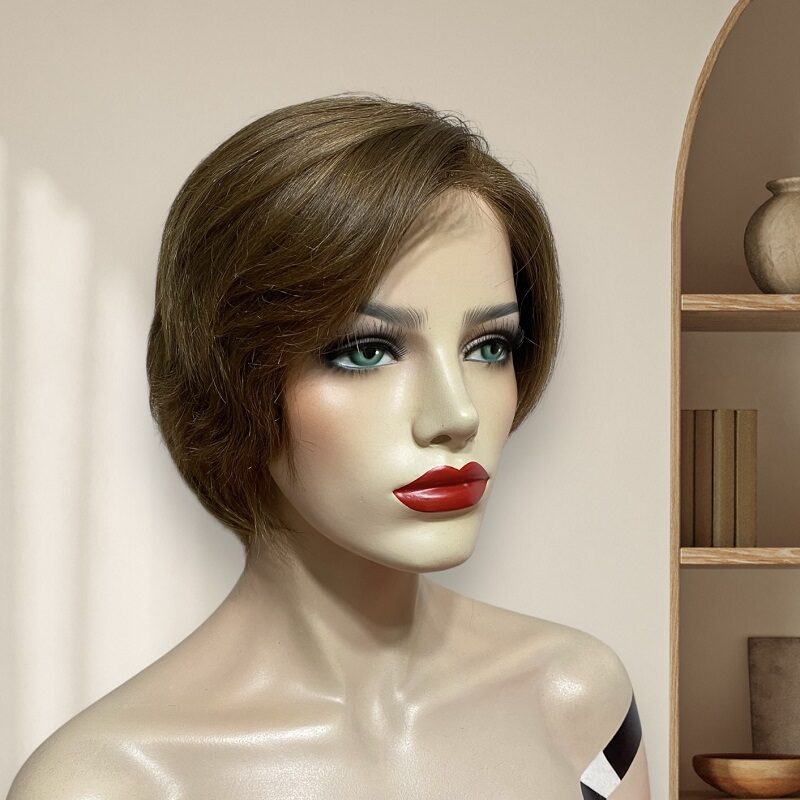 PELUCA ANTONELLA CON SIMULACIÓN DE CRÁNEO